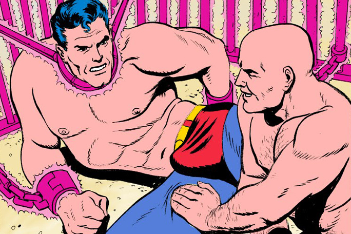 La kryptonita rosada volvería gay a Supermán.