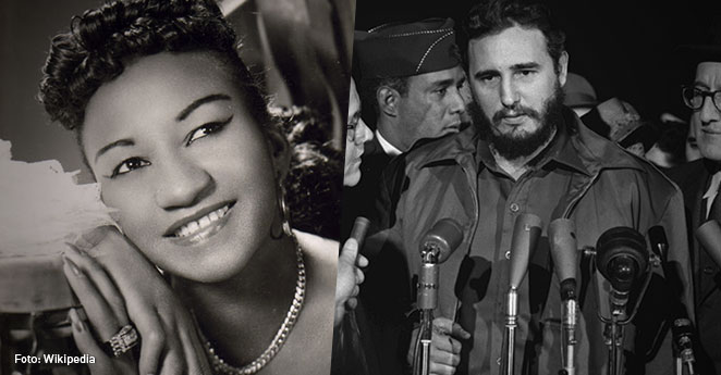 Cuando Fidel Castro prohibió la música de Celia Cruz
