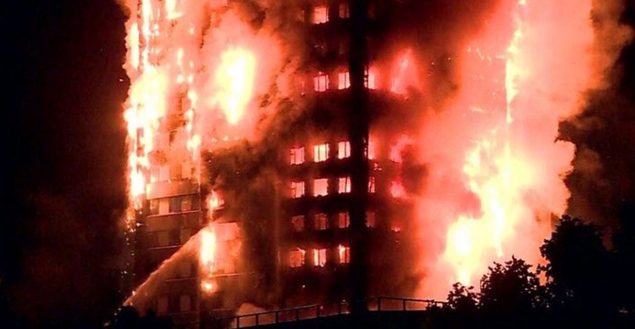 Confirman causa de incendio en edificio de Londres